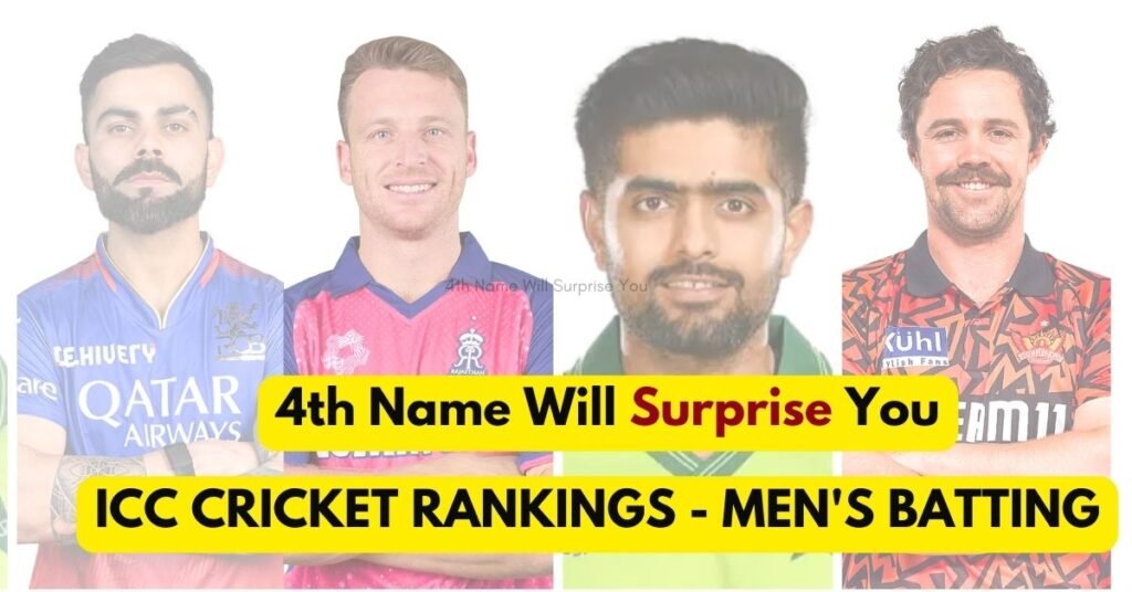 Icc Cricket Rankings Men Batting T20 Format During World Cup 2024